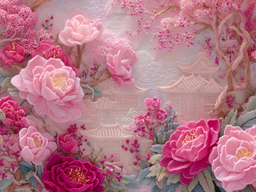 A heart full of flowers, fragrant all the way