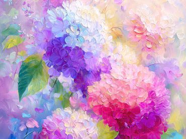 Romantic poetry lines swaying in the shadows of flowers