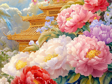 The peony meets the magnificent chapter of a thousand years